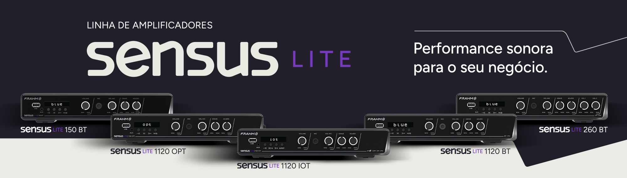 Banner Site Linha Sensus Lite