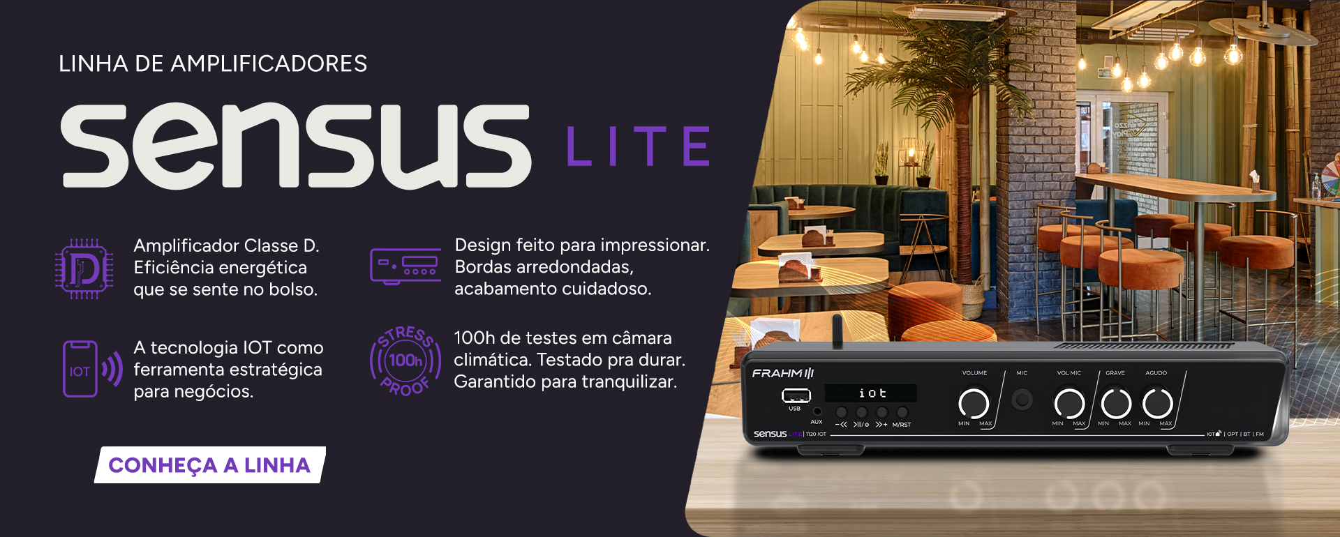 Banner Diferenciais Linha Sensus Lite